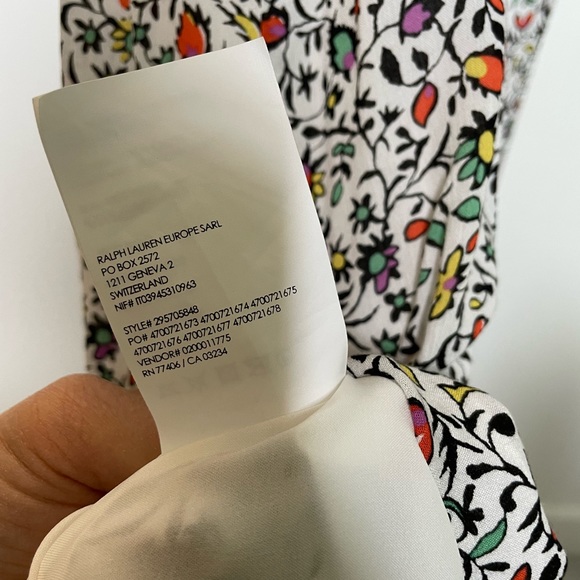 Club Monaco Yohara Floral Tiered Dress - Picture 12 of 12